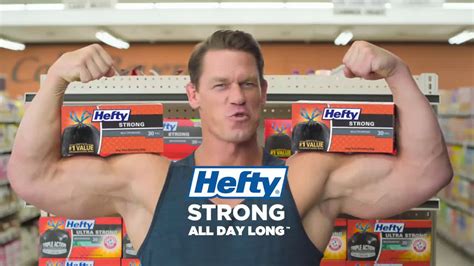 hefty commercial with john cena